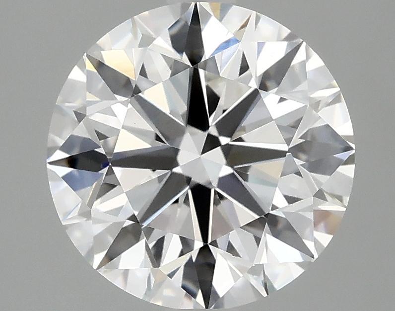 3.08 Carat Round Shaped Excellent Cut VVS2 IGI Certified Lab Grown Diamond