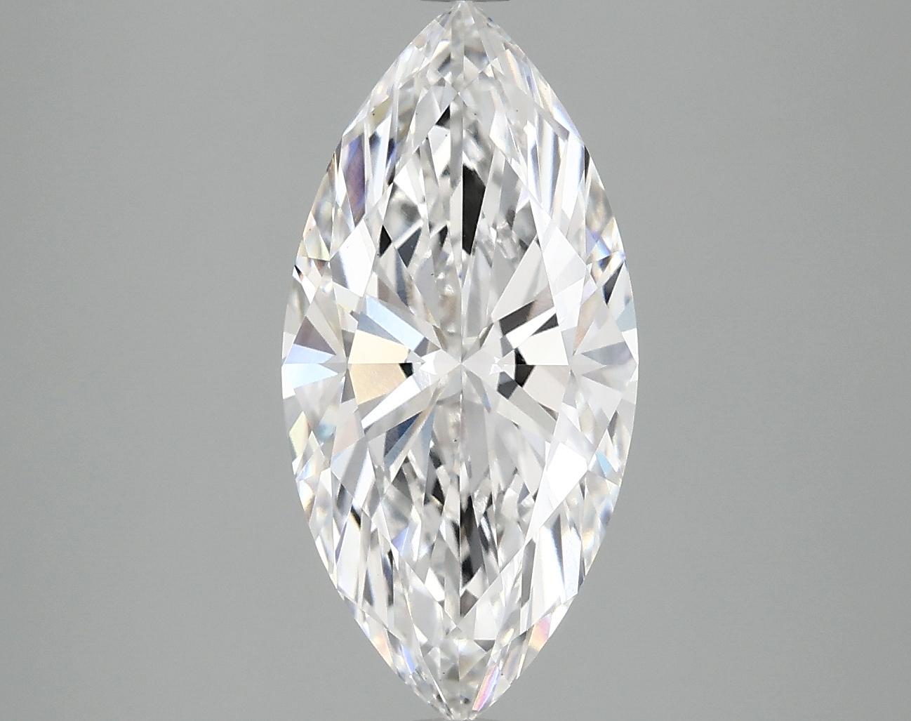 2.91 Carat Marquise Shaped Excellent Cut VS1 IGI Certified Lab Grown Diamond