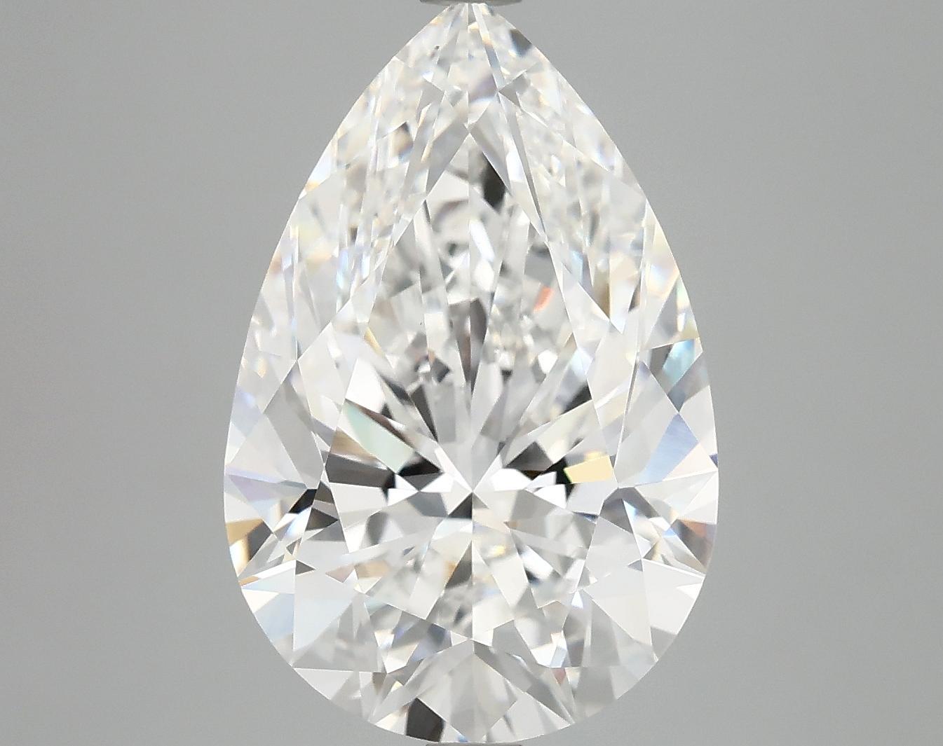 6.73 Carat Pear Shaped Excellent Cut VS1 IGI Certified Lab Grown Diamond