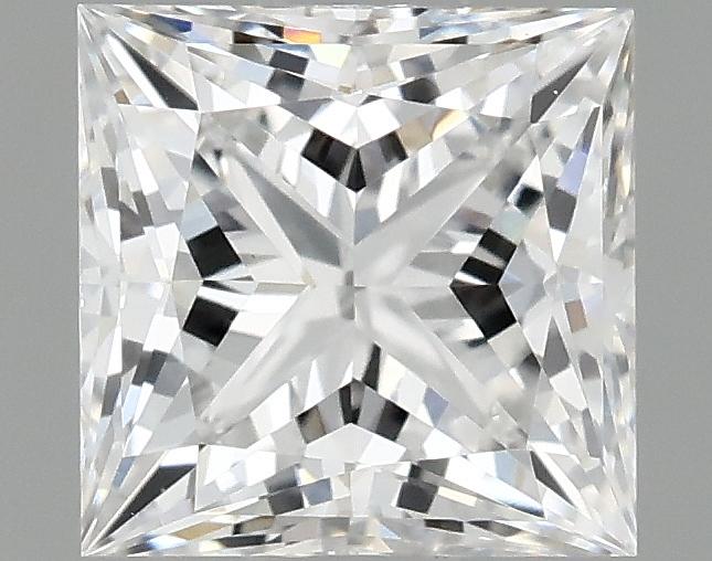 0.99 Carat Princess Shaped Ideal Cut VVS2 IGI Certified Lab Grown Diamond