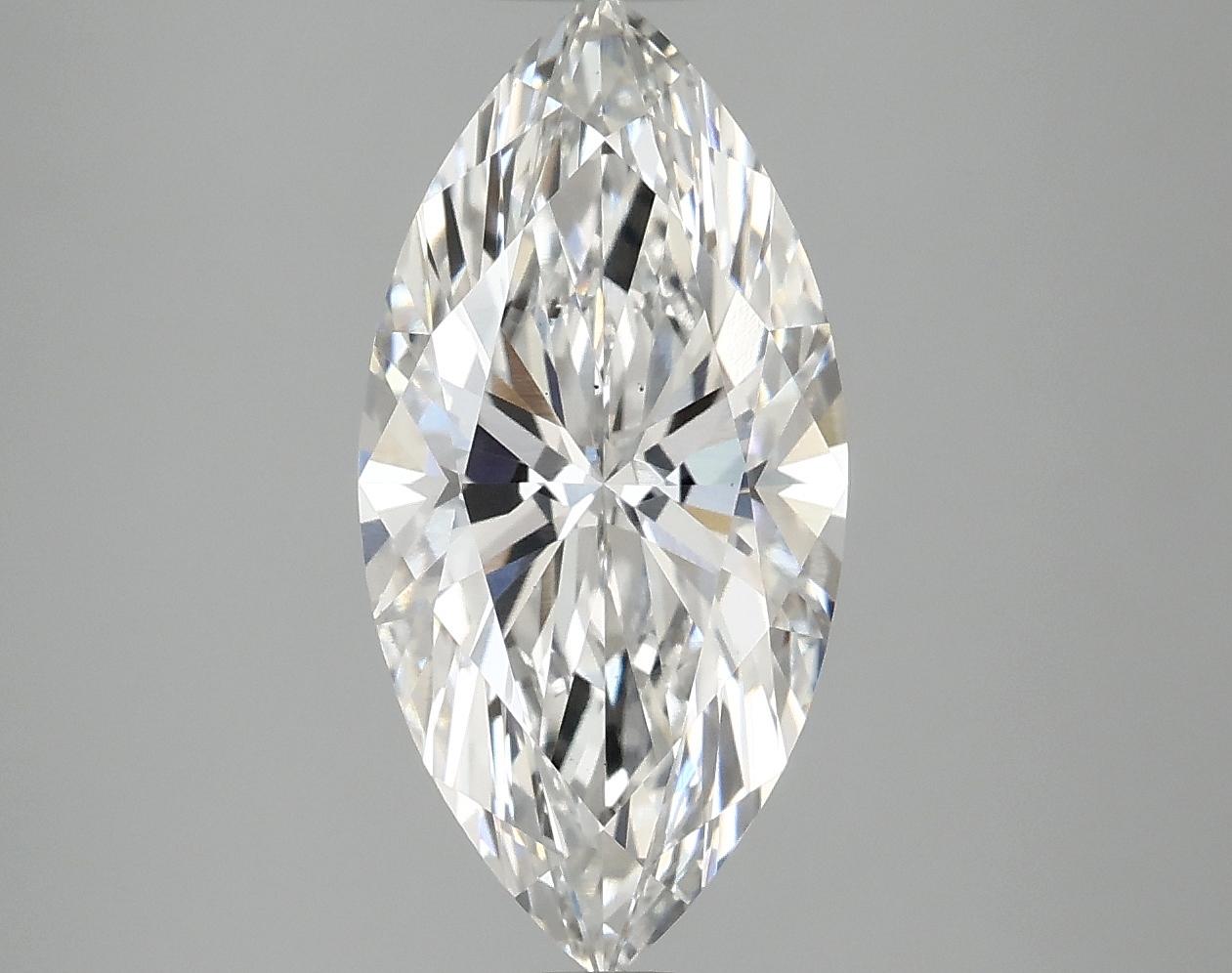 3.02 Carat Marquise Shaped Ideal Cut VS1 IGI Certified Lab Grown Diamond