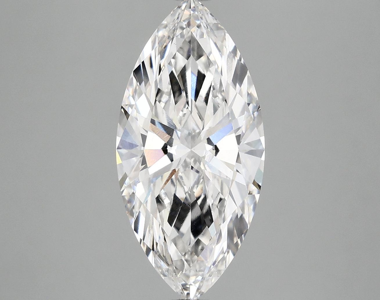 2.99 Carat Marquise Shaped Excellent Cut VS1 IGI Certified Lab Grown Diamond
