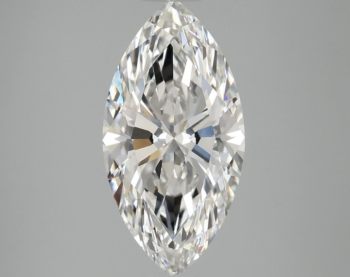3.03 Carat Marquise Shaped Ideal Cut VVS2 IGI Certified Lab Grown Diamond