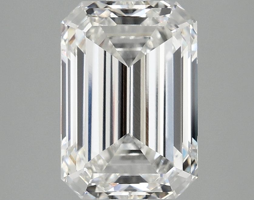 2.86 Carat Emerald Shaped Ideal Cut VS1 IGI Certified Lab Grown Diamond