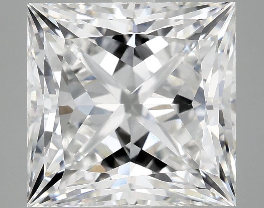 5.1 Carat Princess Shaped Ideal Cut VVS2 IGI Certified Lab Grown Diamond