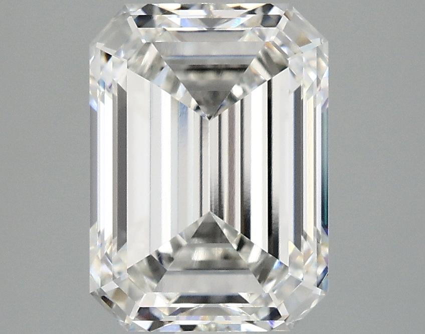 3.07 Carat Emerald Shaped Excellent Cut VVS2 IGI Certified Lab Grown Diamond
