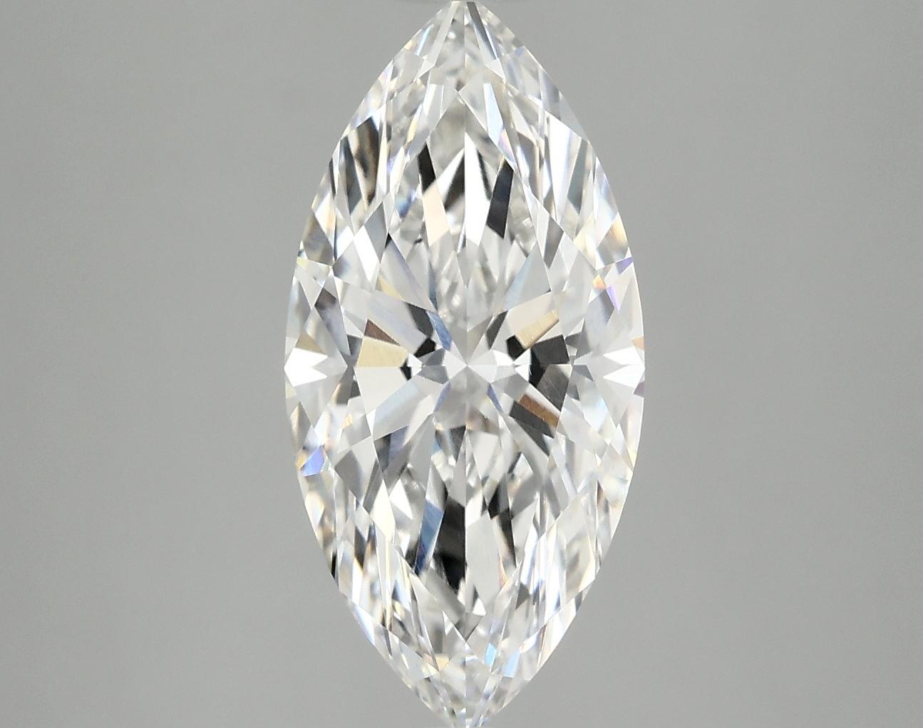 3.09 Carat Marquise Shaped Excellent Cut VS1 IGI Certified Lab Grown Diamond