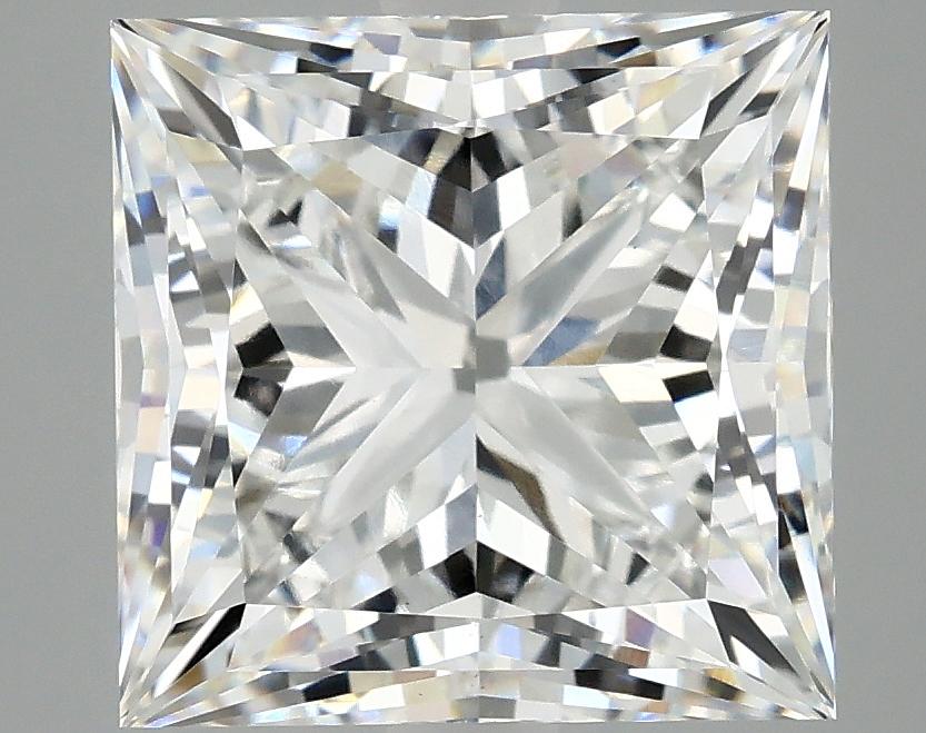 5.05 Carat Princess Shaped Ideal Cut VS1 IGI Certified Lab Grown Diamond