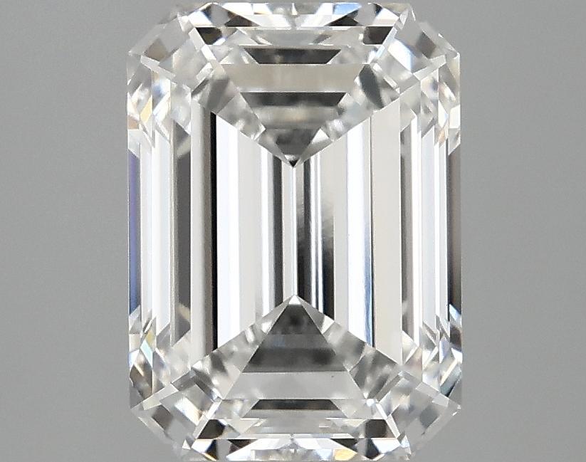 3.09 Carat Emerald Shaped Excellent Cut VS1 IGI Certified Lab Grown Diamond