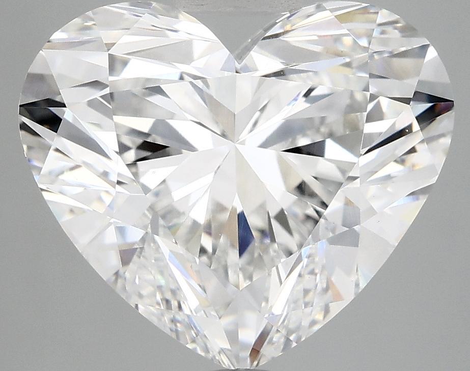 6.1 Carat Heart Shaped Ideal Cut VVS2 IGI Certified Lab Grown Diamond