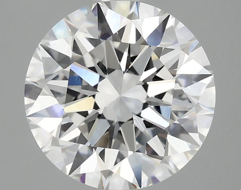 3.06 Carat Round Shaped Ideal Cut VVS2 IGI Certified Lab Grown Diamond