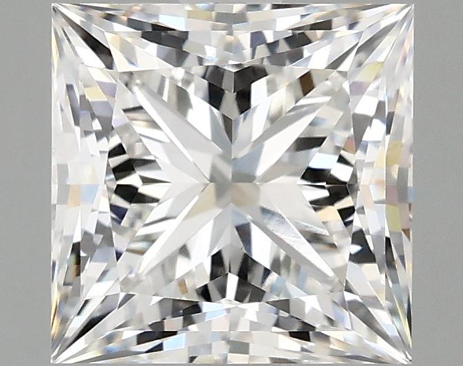 1.89 Carat Princess Shaped Ideal Cut VVS2 IGI Certified Lab Grown Diamond