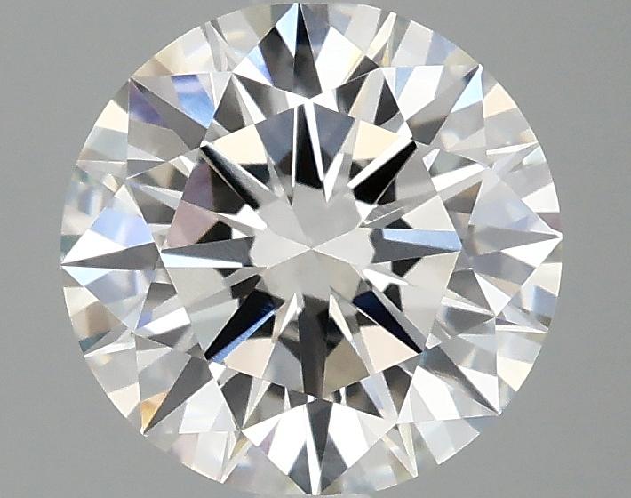 2.05 Carat Round Shaped Ideal Cut VVS2 IGI Certified Lab Grown Diamond