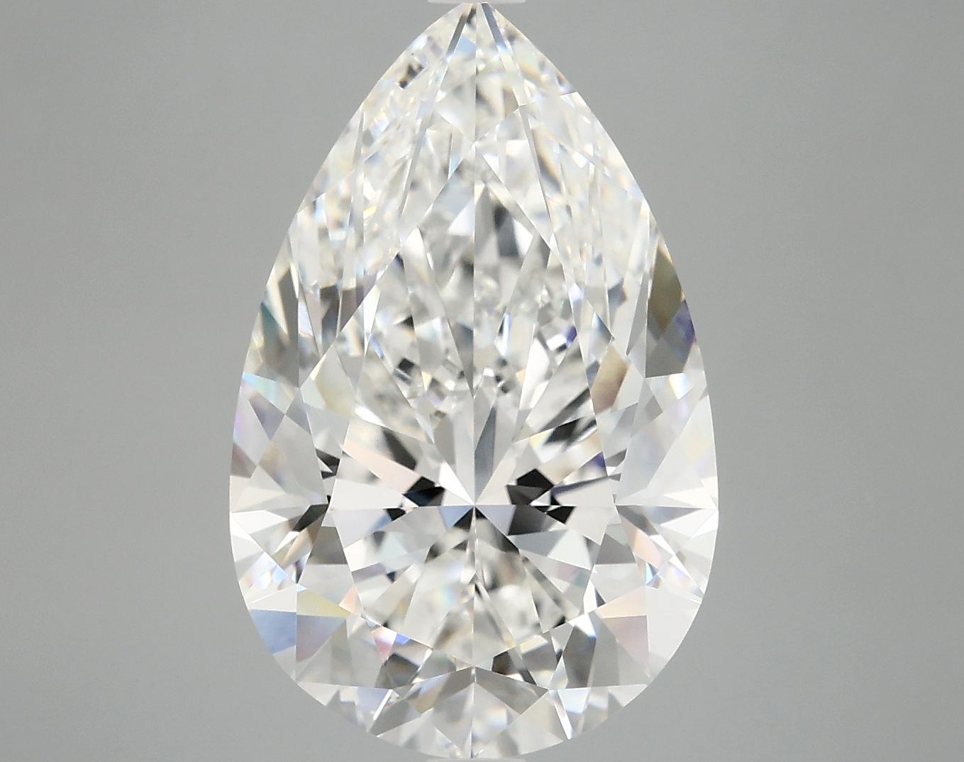 7.15 Carat Pear Shaped Ideal Cut VS1 IGI Certified Lab Grown Diamond