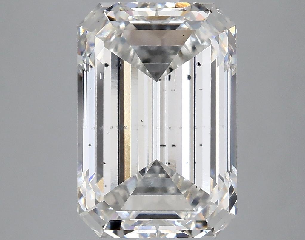 4.49 Carat Emerald Shaped Ideal Cut SI1 IGI Certified Lab Grown Diamond