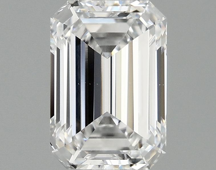 0.99 Carat Emerald Shaped Ideal Cut VS1 IGI Certified Lab Grown Diamond