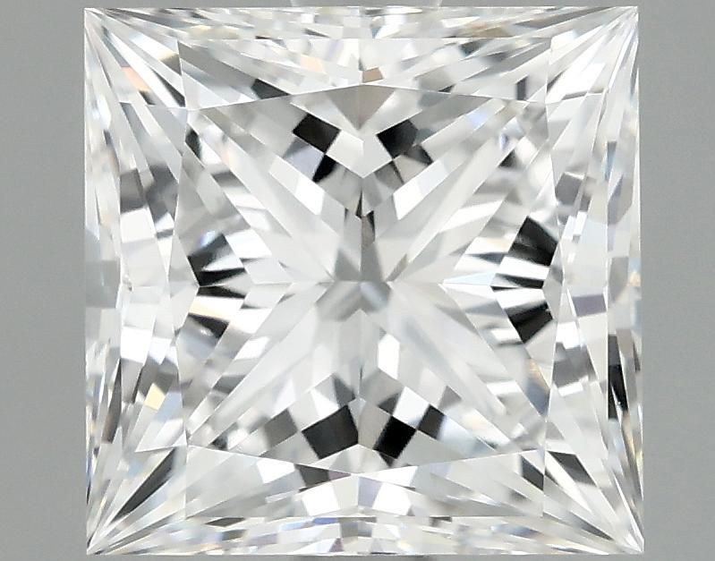 2.05 Carat Princess Shaped Ideal Cut VVS2 IGI Certified Lab Grown Diamond