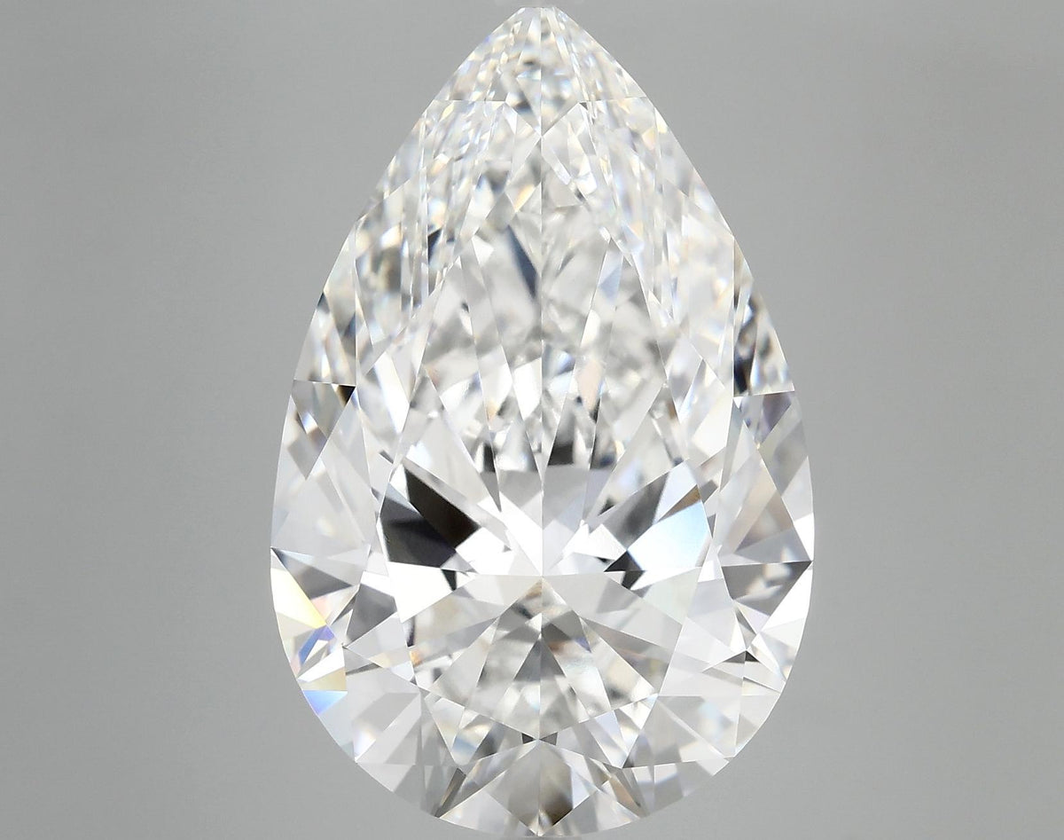 10.39 Carat Pear Shaped Ideal Cut VVS2 IGI Certified Lab Grown Diamond