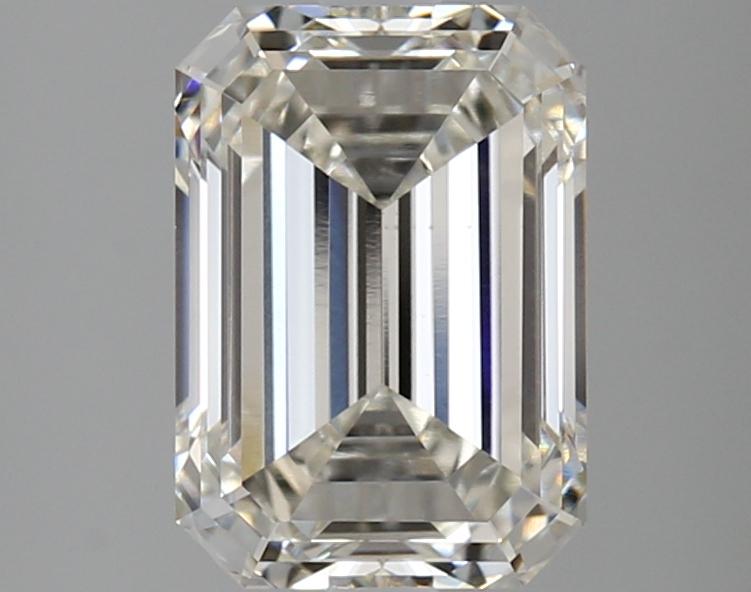 2.98 Carat Emerald Shaped Ideal Cut VS1 IGI Certified Lab Grown Diamond