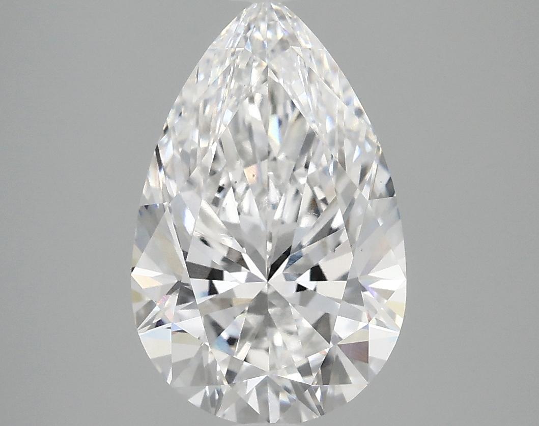 3.09 Carat Pear Shaped Ideal Cut VS1 IGI Certified Lab Grown Diamond