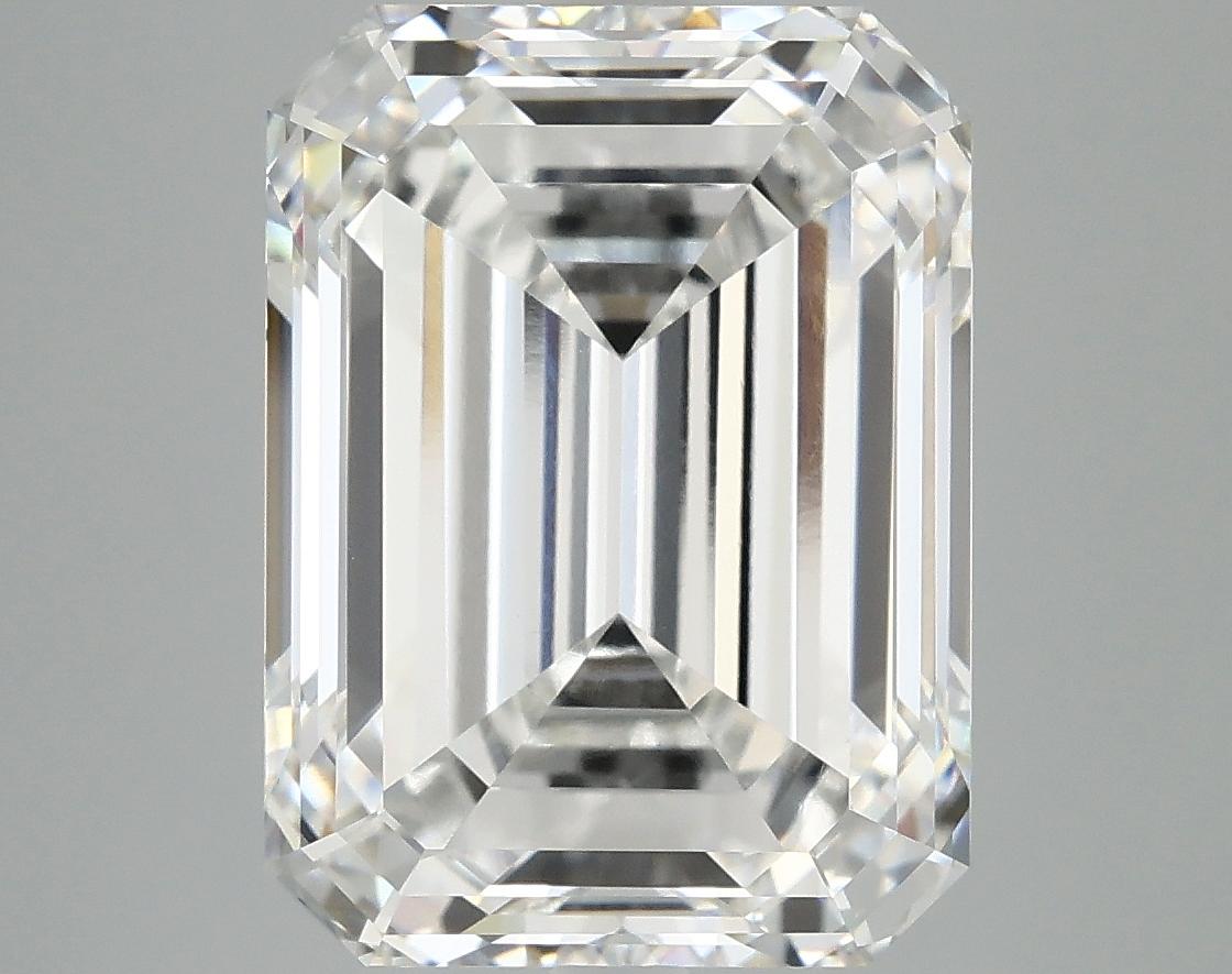 7.65 Carat Emerald Shaped Excellent Cut VVS2 IGI Certified Lab Grown Diamond