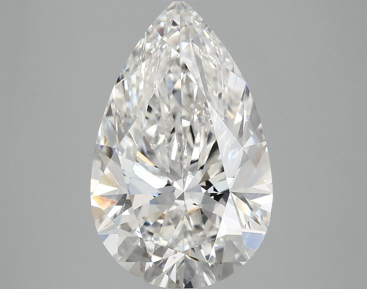 4.55 Carat Pear Shaped Ideal Cut VS1 IGI Certified Lab Grown Diamond
