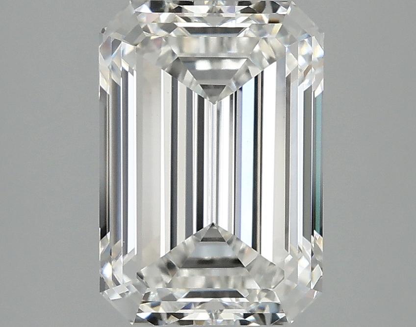 2.97 Carat Emerald Shaped Ideal Cut VS1 IGI Certified Lab Grown Diamond