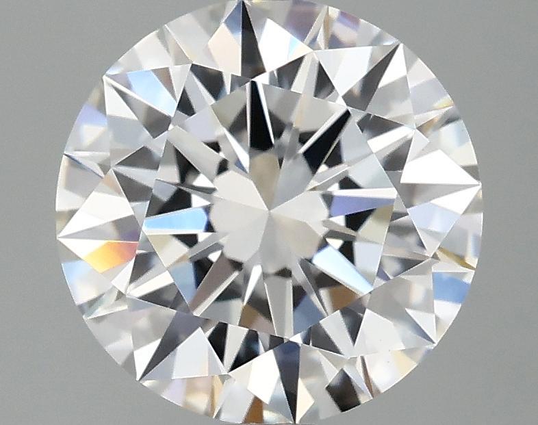 2.04 Carat Round Shaped Ideal Cut VVS2 IGI Certified Lab Grown Diamond