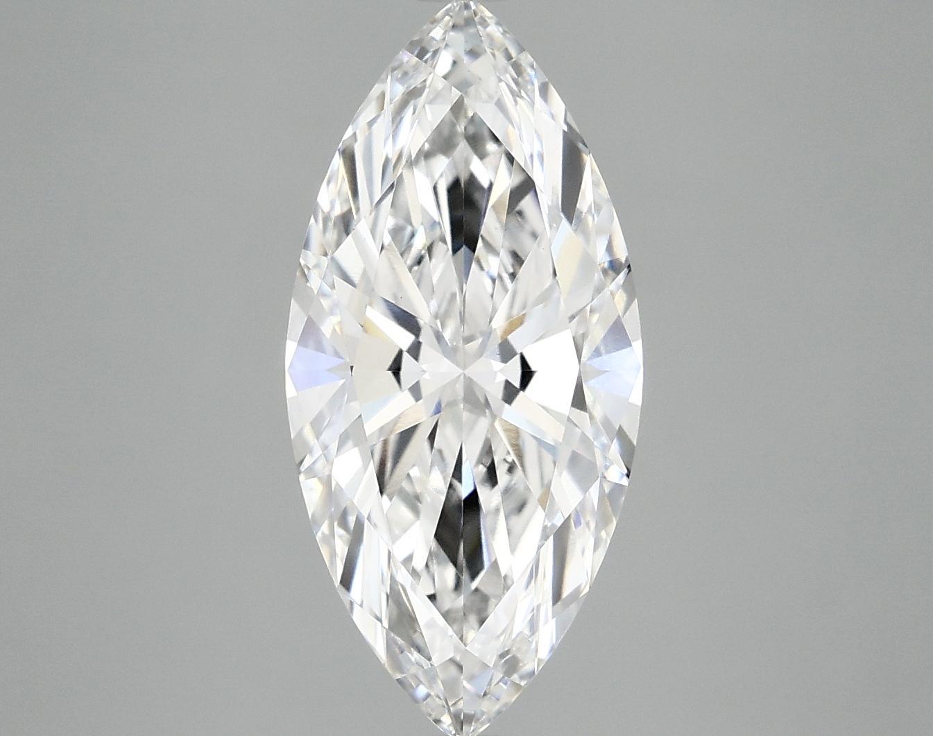 3.03 Carat Marquise Shaped Excellent Cut VS1 IGI Certified Lab Grown Diamond
