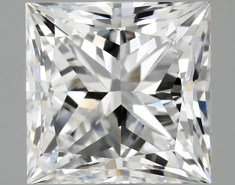2.43 Carat Princess Shaped Ideal Cut VVS2 IGI Certified Lab Grown Diamond