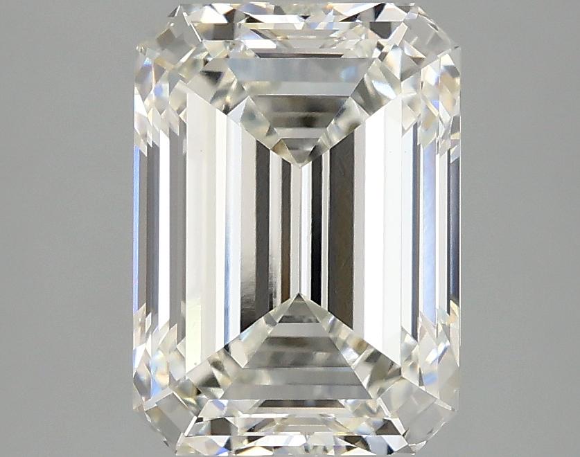 3.06 Carat Emerald Shaped Excellent Cut VVS2 IGI Certified Lab Grown Diamond