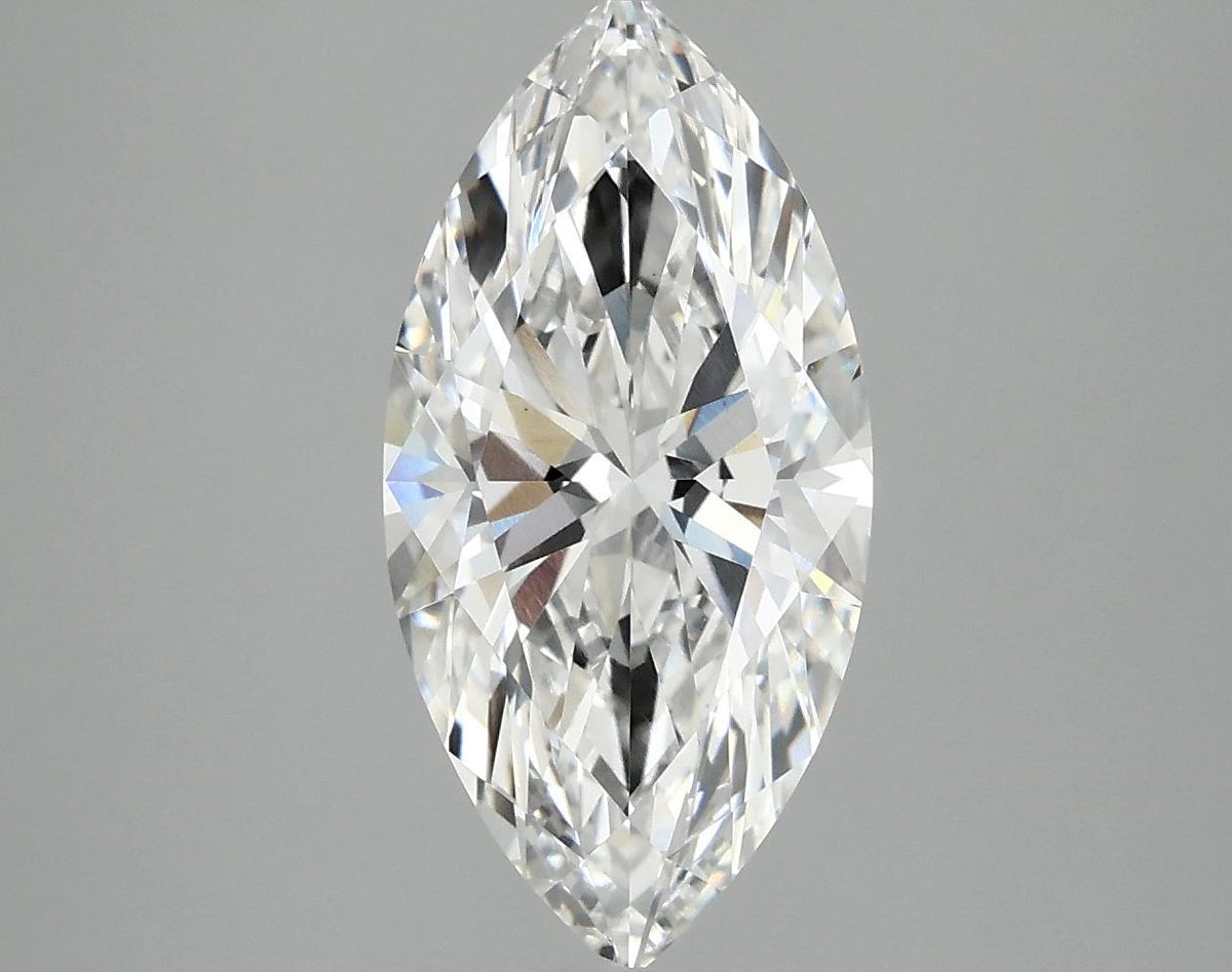 3.02 Carat Marquise Shaped Ideal Cut VS1 IGI Certified Lab Grown Diamond