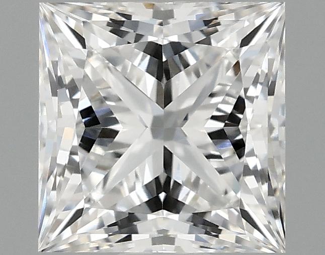 1.08 Carat Princess Shaped Ideal Cut VVS2 IGI Certified Lab Grown Diamond