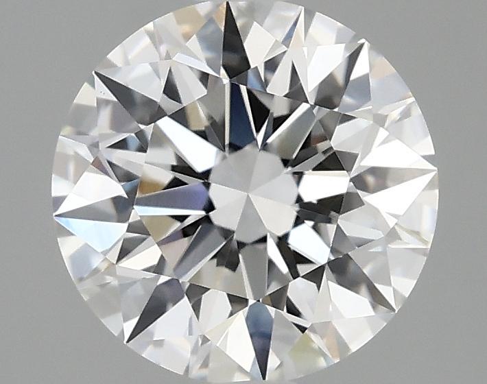 2.04 Carat Round Shaped Ideal Cut VVS2 IGI Certified Lab Grown Diamond