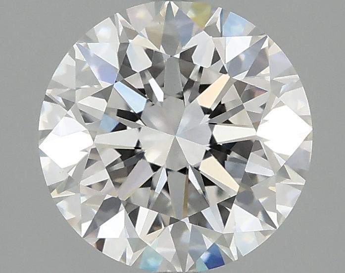 2.09 Carat Round Shaped Excellent Cut VVS2 IGI Certified Lab Grown Diamond