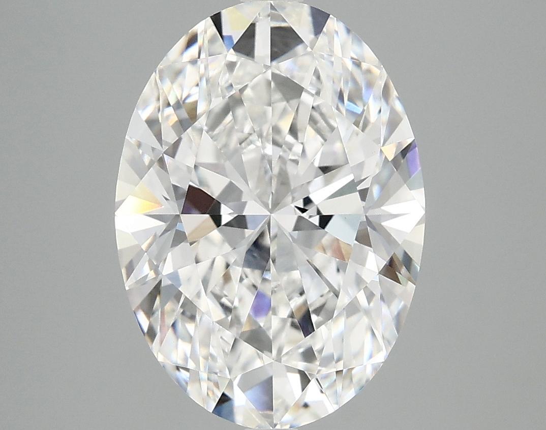 3.91 Carat Oval Shaped Ideal Cut VVS2 IGI Certified Lab Grown Diamond