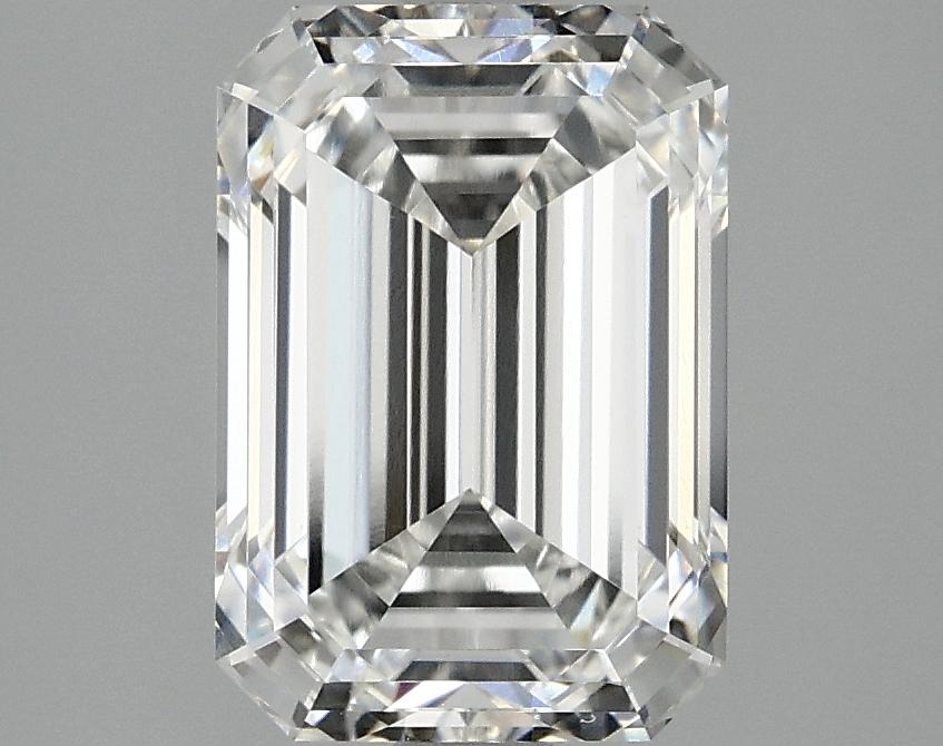 3.1 Carat Emerald Shaped Ideal Cut VVS2 IGI Certified Lab Grown Diamond