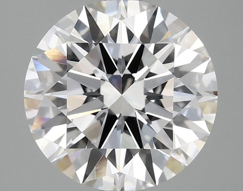 2.91 Carat Round Shaped Ideal Cut VVS2 IGI Certified Lab Grown Diamond