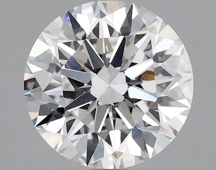2.09 Carat Round Shaped Ideal Cut VVS2 IGI Certified Lab Grown Diamond