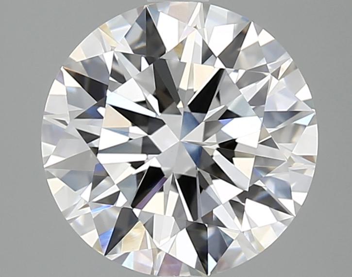 3.01 Carat Round Shaped Ideal Cut VVS2 IGI Certified Lab Grown Diamond