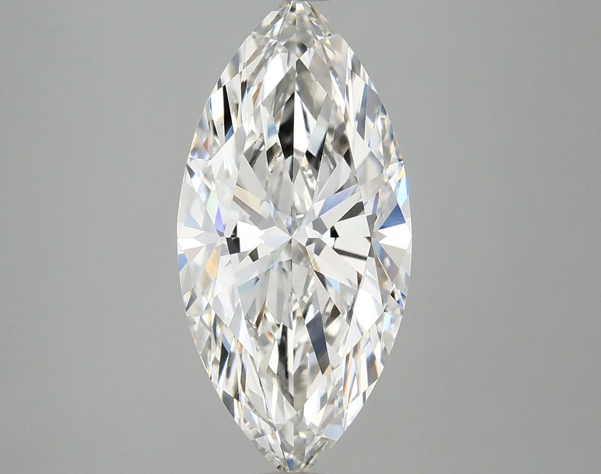 3.02 Carat Marquise Shaped Excellent Cut VS1 IGI Certified Lab Grown Diamond