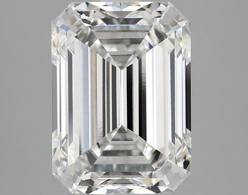 2.99 Carat Emerald Shaped Excellent Cut VVS2 IGI Certified Lab Grown Diamond