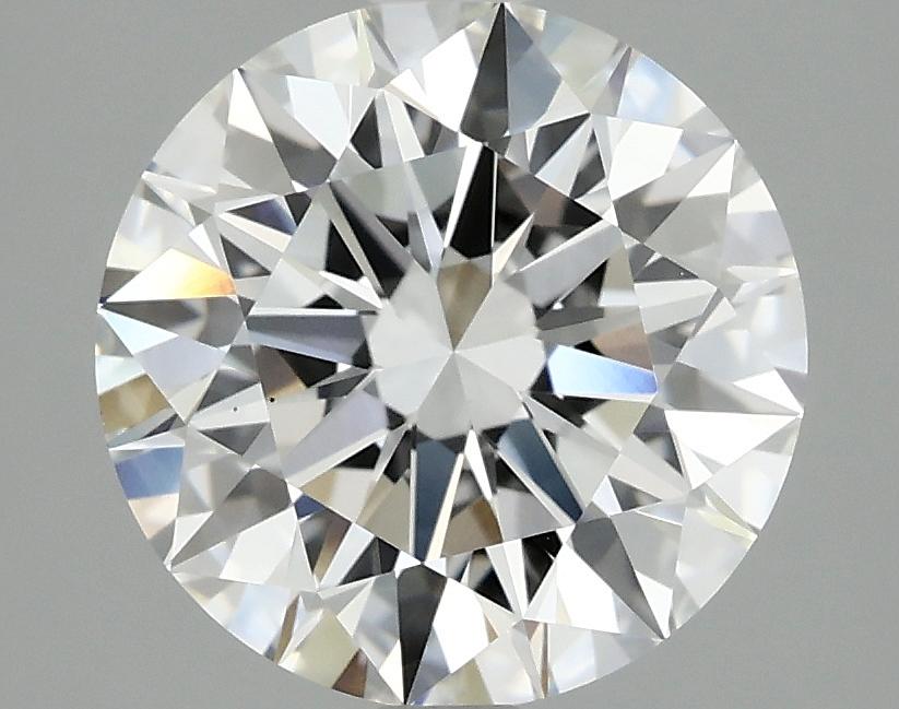 3.09 Carat Round Shaped Excellent Cut VS1 IGI Certified Lab Grown Diamond