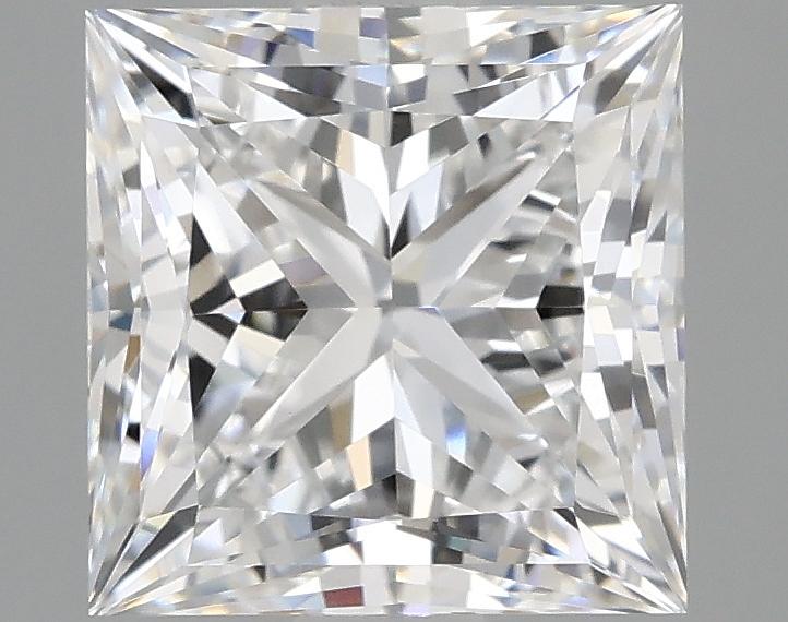 2.06 Carat Princess Shaped Ideal Cut VVS2 IGI Certified Lab Grown Diamond