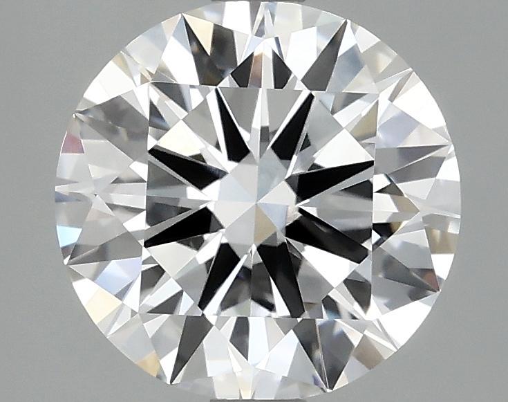 2.43 Carat Round Shaped Excellent Cut VVS2 IGI Certified Lab Grown Diamond