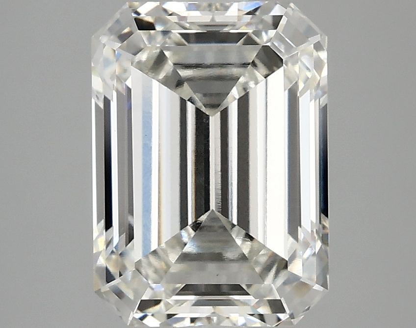 3.07 Carat Emerald Shaped Excellent Cut VVS2 IGI Certified Lab Grown Diamond