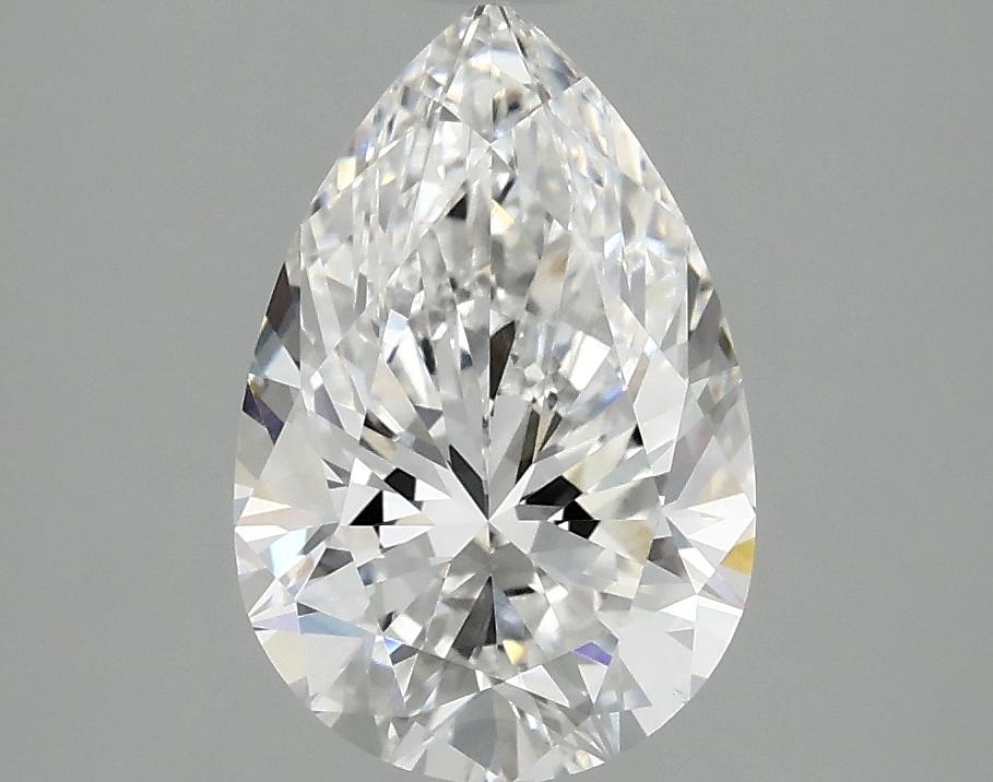 2.08 Carat Pear Shaped Excellent Cut VVS2 IGI Certified Lab Grown Diamond