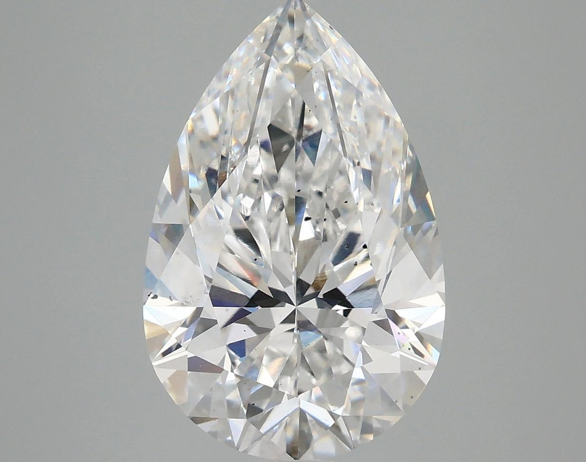 5.03 Carat Pear Shaped Ideal Cut SI1 IGI Certified Lab Grown Diamond