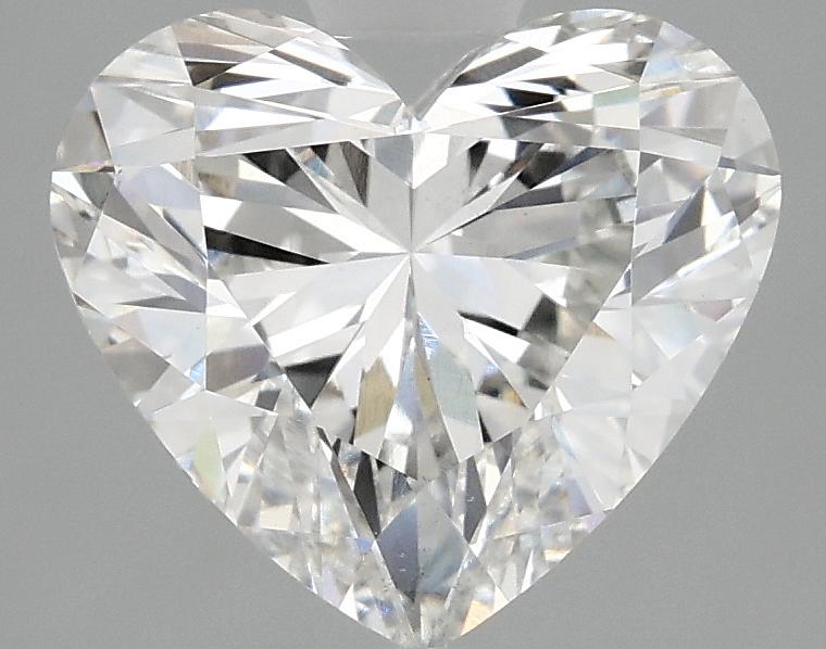 2.98 Carat Heart Shaped Ideal Cut VS1 IGI Certified Lab Grown Diamond