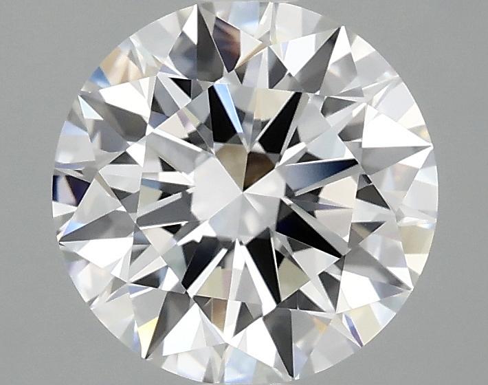 2.07 Carat Round Shaped Ideal Cut VVS2 IGI Certified Lab Grown Diamond